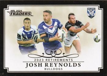 2024 NRL Traders Titanium - Retirements #R10 Josh Reynolds Front